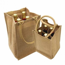 Wholesale 6  Six Bottle Wine Tote Bag With Storage Compartents Manufacturers in Hawaii 